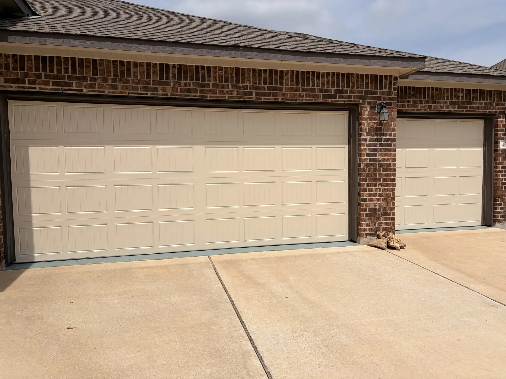 Residential garage door project