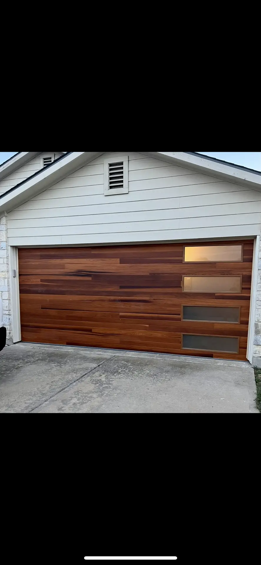 Kingdom Garage Doors residential project