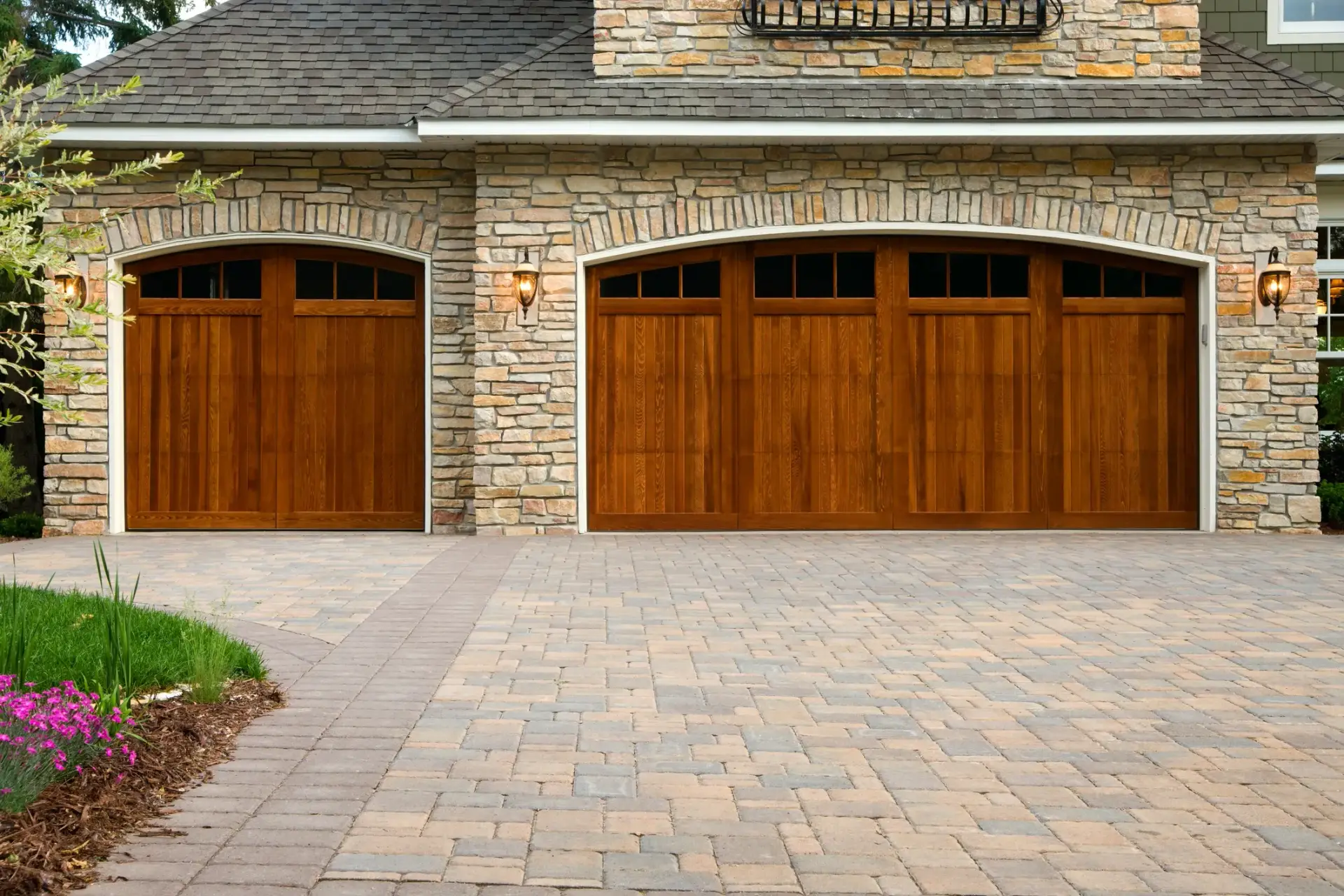 Garage door repair project
