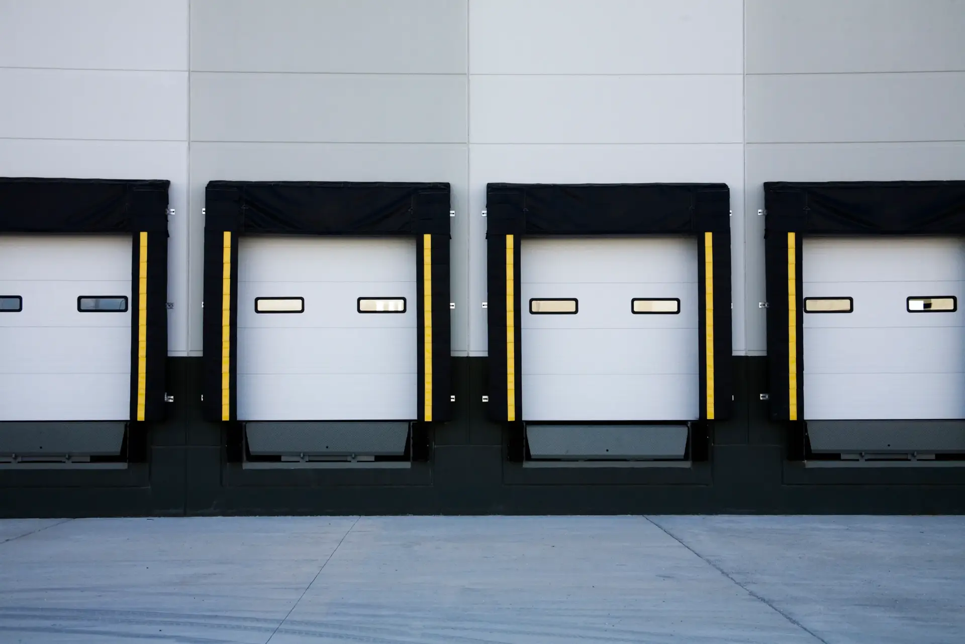 Commercial garage door project